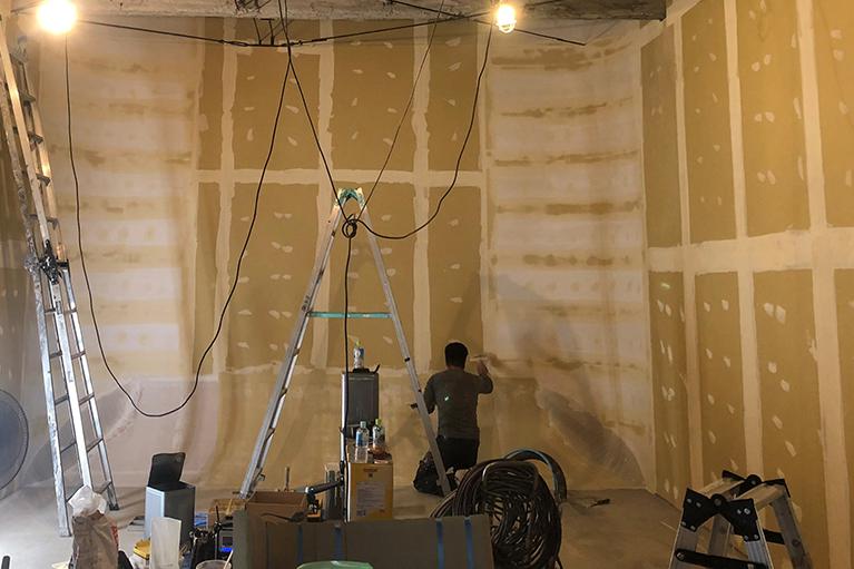 某スタジオ　塗装工事